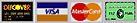 Discover/Visa/Mastercard/AmerExpress