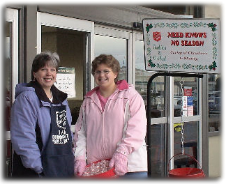 Salvation Army Ringing 3