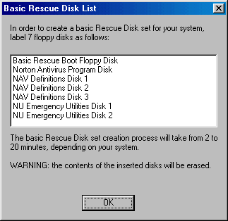 Rescue Disk List